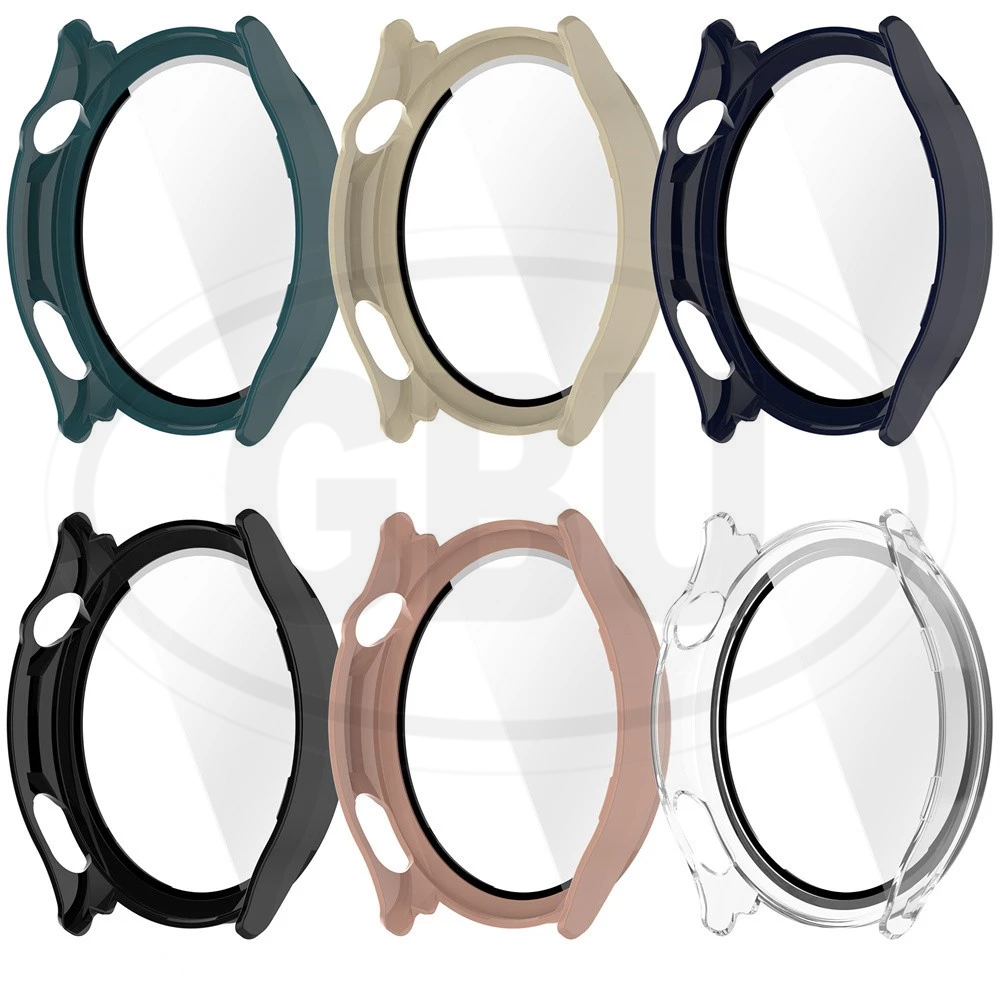 OPPO Watch S Sarung Full Built-in Tempered Glass Cover
