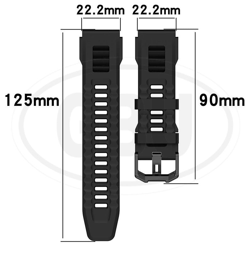 Amazfit T-Rex Ultra / Amazfit T Rex Ultra Soft Silicone Strap Band