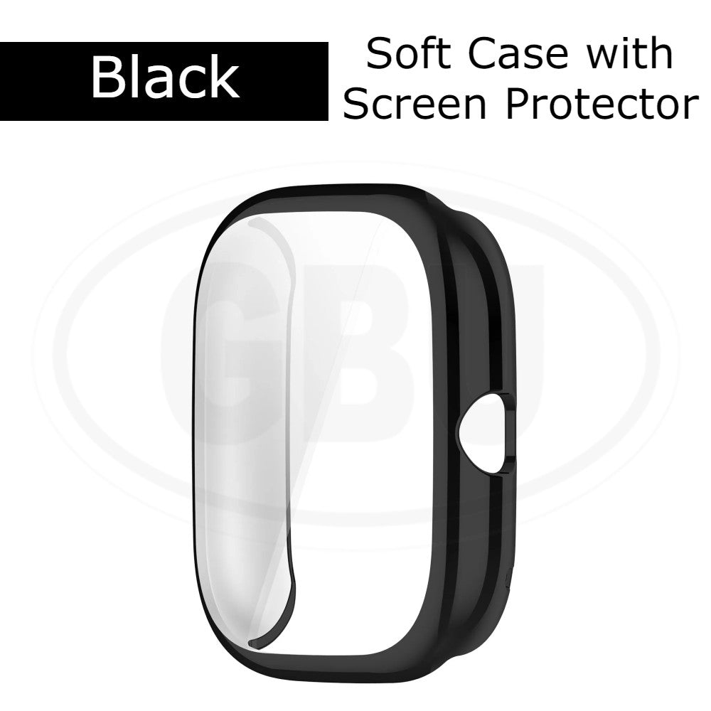 Amazfit GTS 4 Mini / GTS 4 / GTS4 Mini / GTS4 2-in-1 Full Cover Case with Tempered Glass Protector Screen