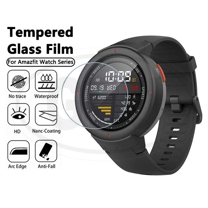 [2pcs] Amazfit Verge Lite / Verge / A1818 / A1811 Screen Protector HD Tempered Glass