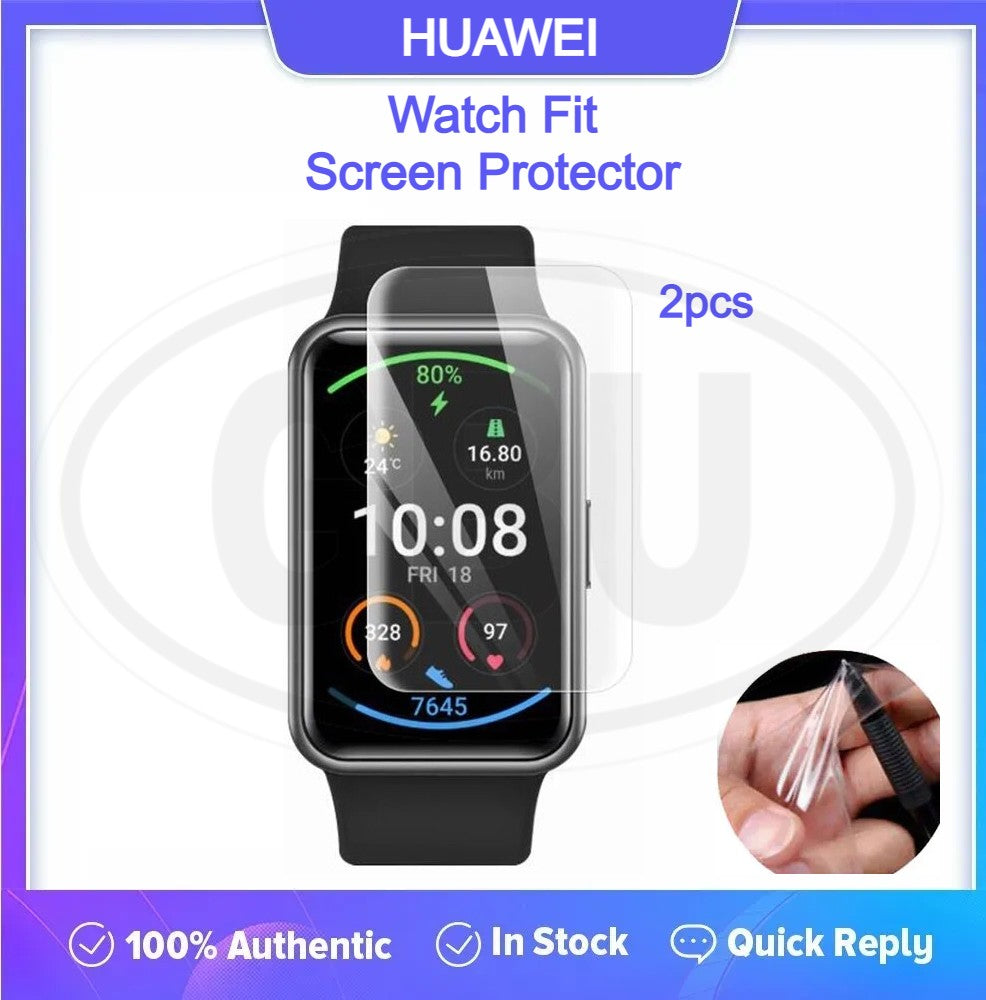 < 2pcs > Huawei Watch Fit / Huawei Fit Hydrogel Watch Screen Protector