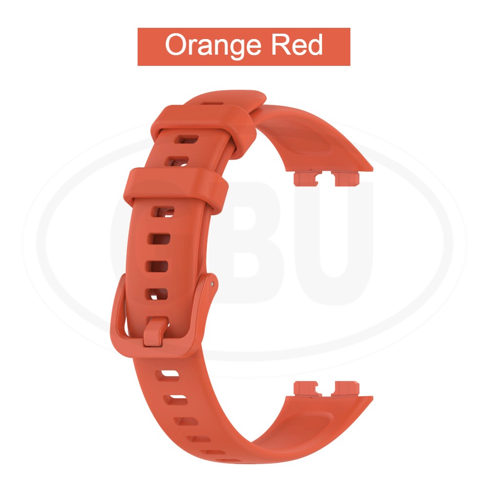 Huawei Band 10 / Huawei Band 9 / Huawei Band 8 Smartwatch Tali Silikon Lembut / Watch Strap - Full Color Buckle (High Quality)