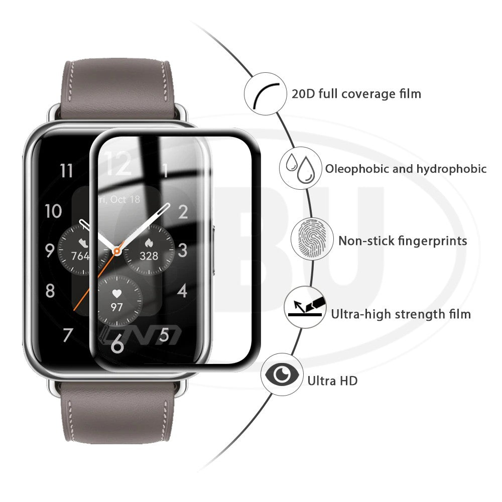 [2pcs] Huawei Watch Fit 2 / Fit2  3D Full Cover Screen Protector - Full Screen