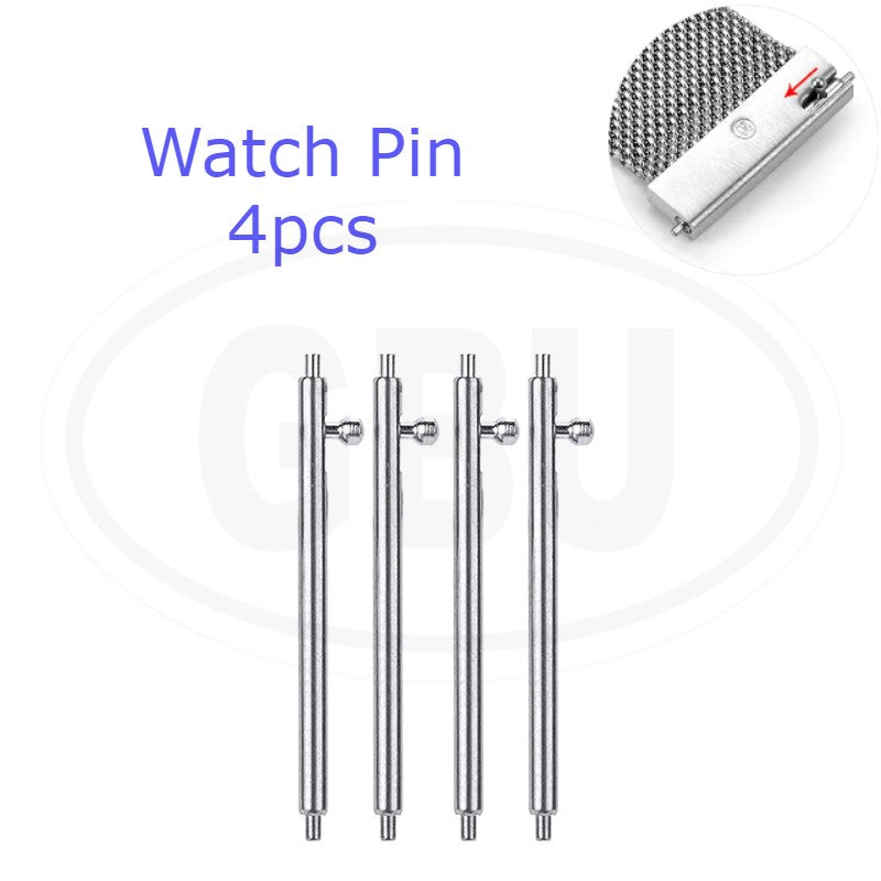 Watch Pin Stainless Steel Push Pin / Quick Release Spring Pin / Watch Pins - 18mm / 20mm / 22mm