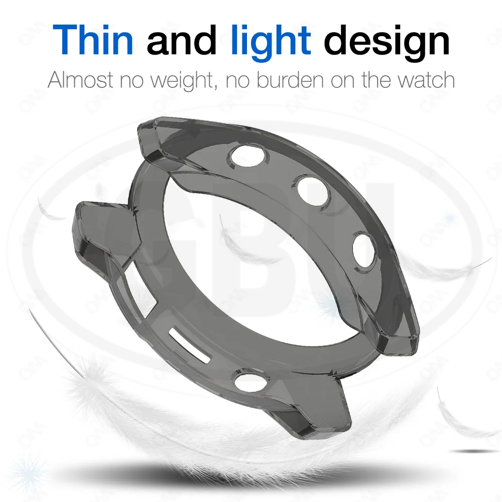 Huawei Watch 4 / Watch 4 Pro 2-in-1 Full Cover Case with Tempered Glass Protector Screen