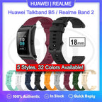 Huawei Talkband B5 / Realme Band 2 Watch Band Strap - 18mm Full Color Buckle