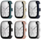 Amazfit Active 2 Square Sarung Full Built-in Tempered Glass Cover