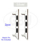 Silver - 2pcs