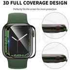 Aple Watch Series 7/SE/6/5/4/3/2/1 3D Full Cover Screen Protector - Full Screen