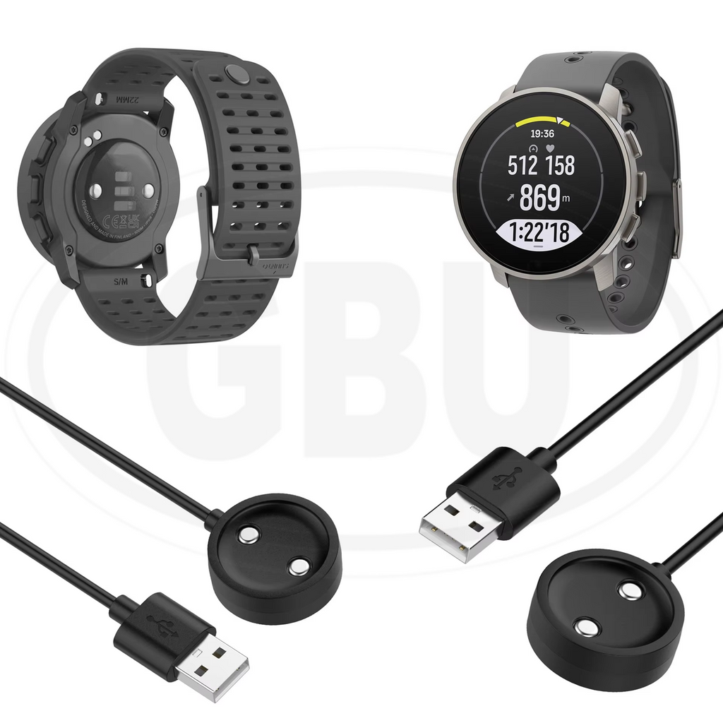 Suunto Nautic S / Suunto 9 Peak / Suunto 9 Peak Pro / Suunto Vertical / Suunto Race Charger Charging Cable USB Cable Magnetic Cradle Dock