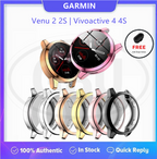 Compatible with Garmin Venu 2 / 2S / Vivoactive 4 / 4S TPU Full Cover Protector Case (NOT ORIGINAL)