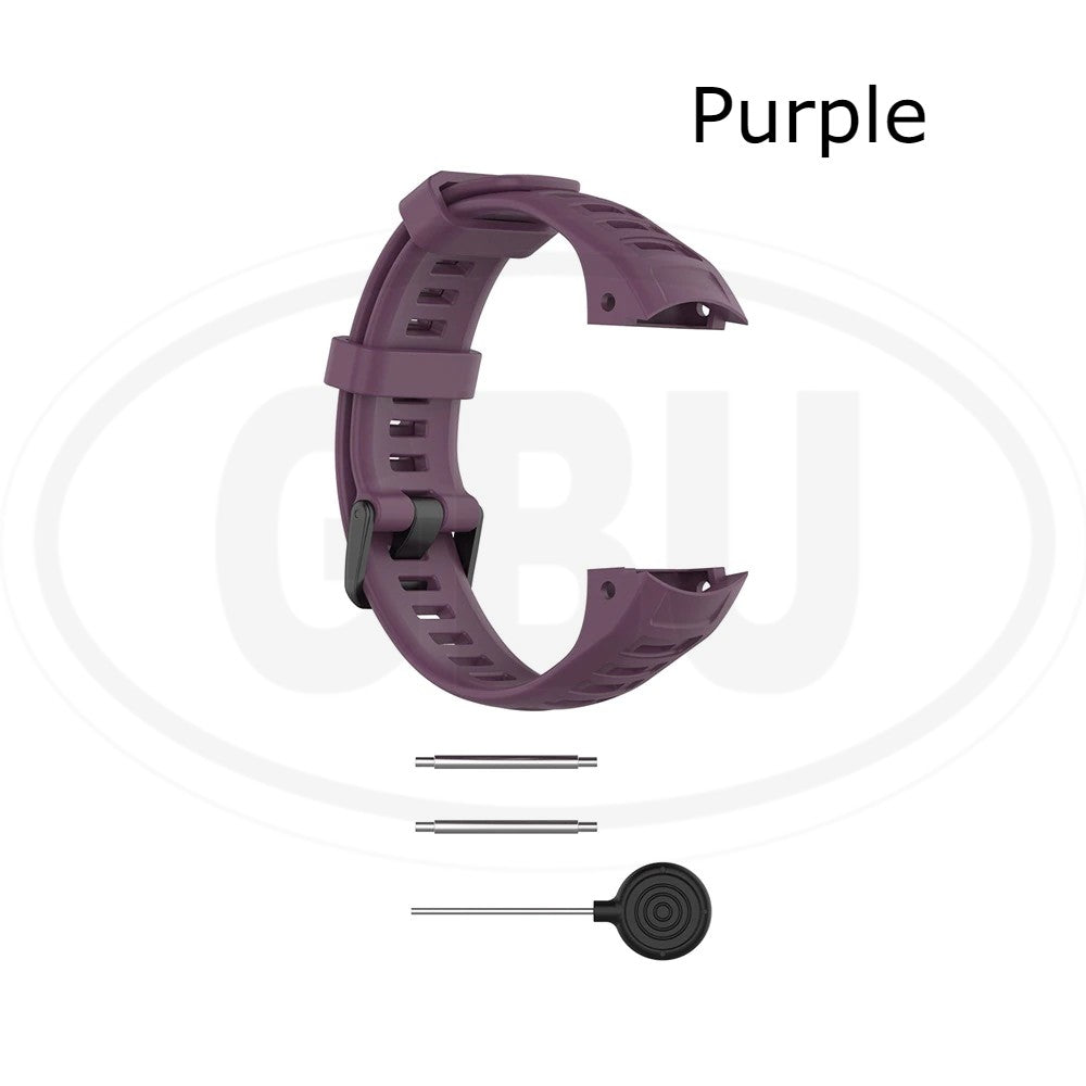 Garmin Instinct / Instinct Tactical / Instinct Solar / Instinct Esports Soft Silicone Strap Band - 22mm