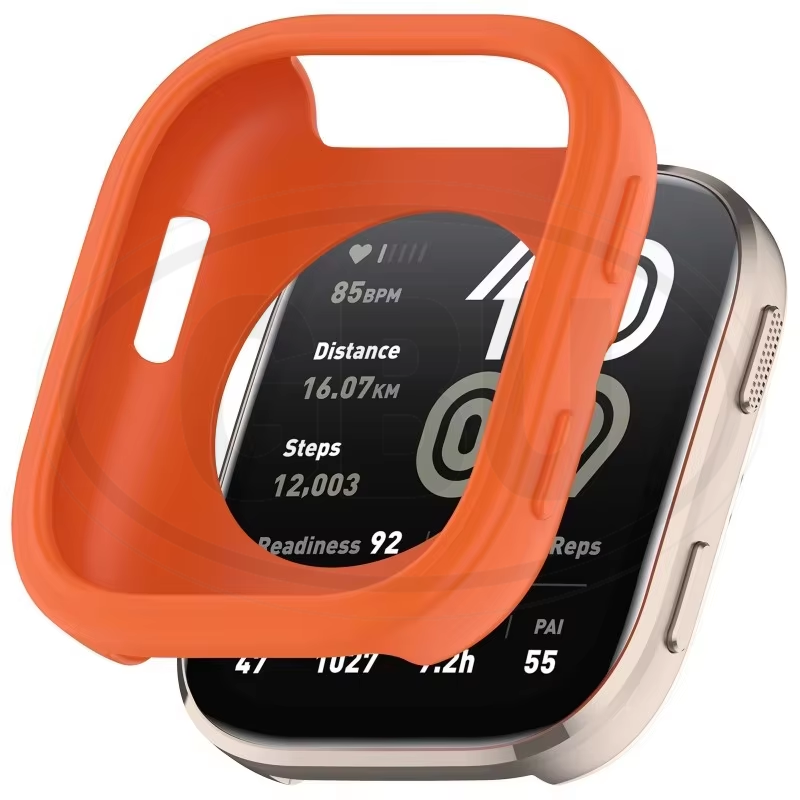 Amazfit Bip 6 Sarung Full TPU Built-in Screen Protector Cover / Sarung Half Silikon - No Screen