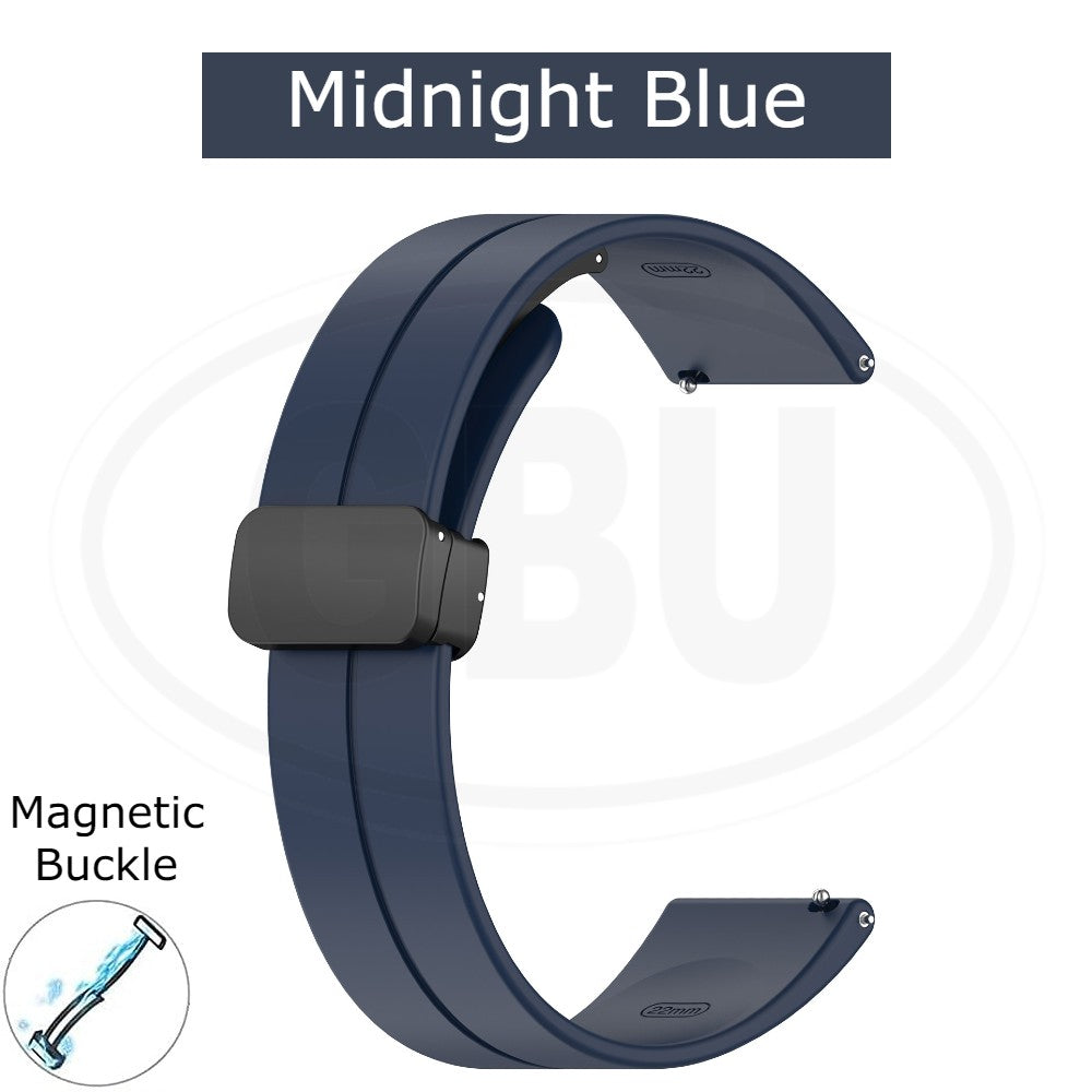 Garmin Forerunner  170 / Forerunner 70 / Forerunner 165 / Forerunner 570 42mm / Forerunner 55 / Forerunner 245 / Forerunner 645 / Approach S50 / S40 / S42 / S12 Silicone Watch Band Strap - 20mm