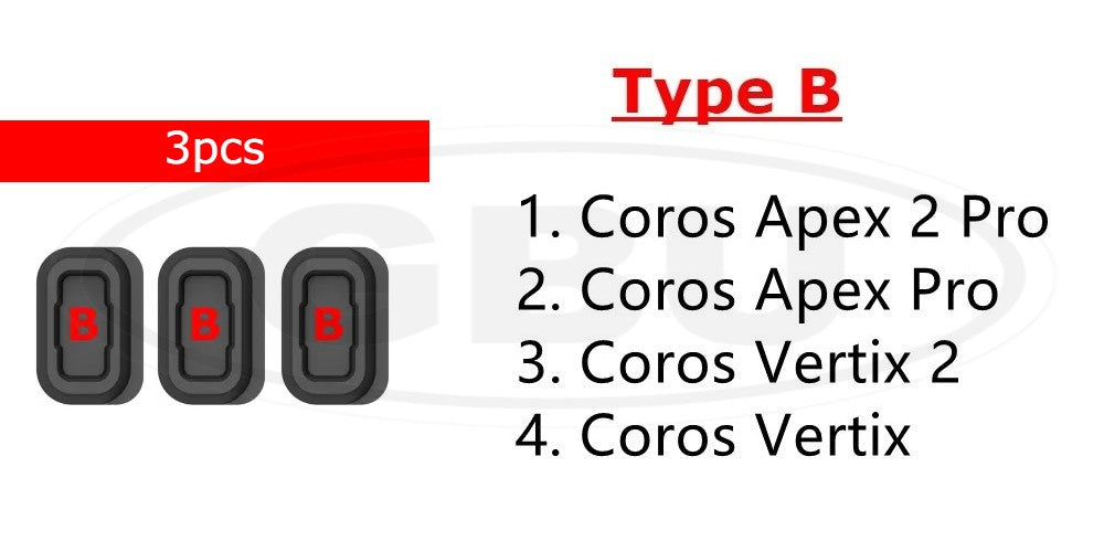 Coros Apex 2 / Coros Apex 2 Pro TPU Half Cover Protector Case - No Screen
