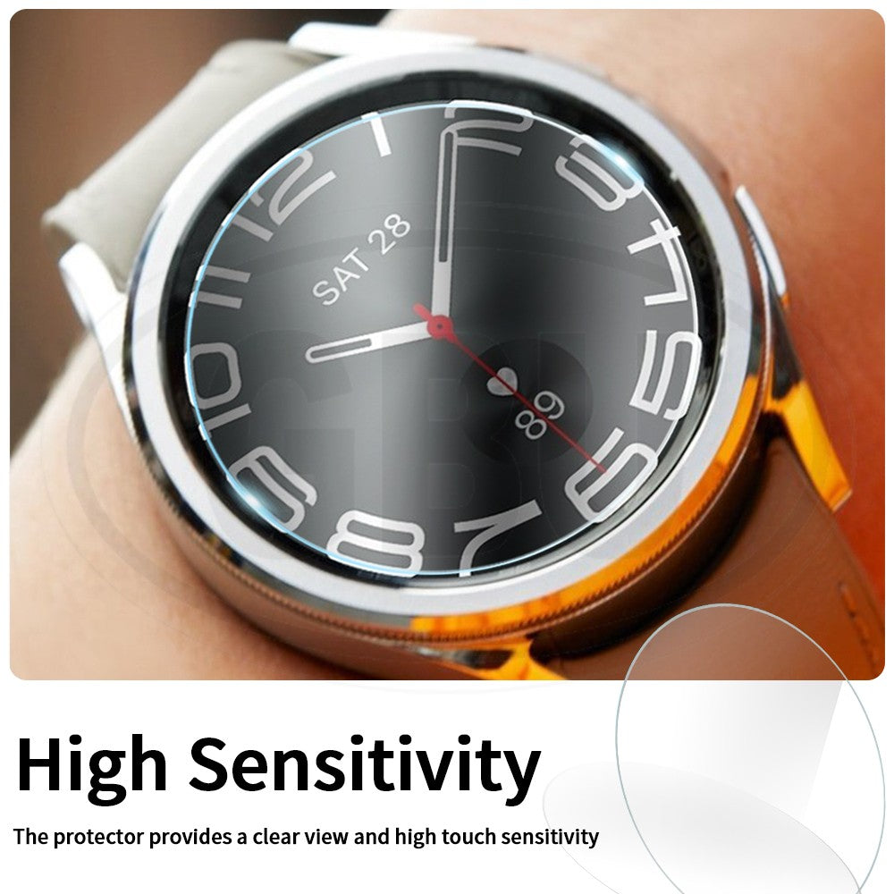 [2pcs] Samsung Galaxy Watch 6 40mm / Samsung Galaxy Watch 6 Classic 43mm / 47mm Screen Protector HD Tempered Glass