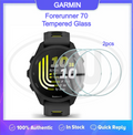[2pcs] Garmin Forerunner 70 / FR70 Screen Protector HD Tempered Glass