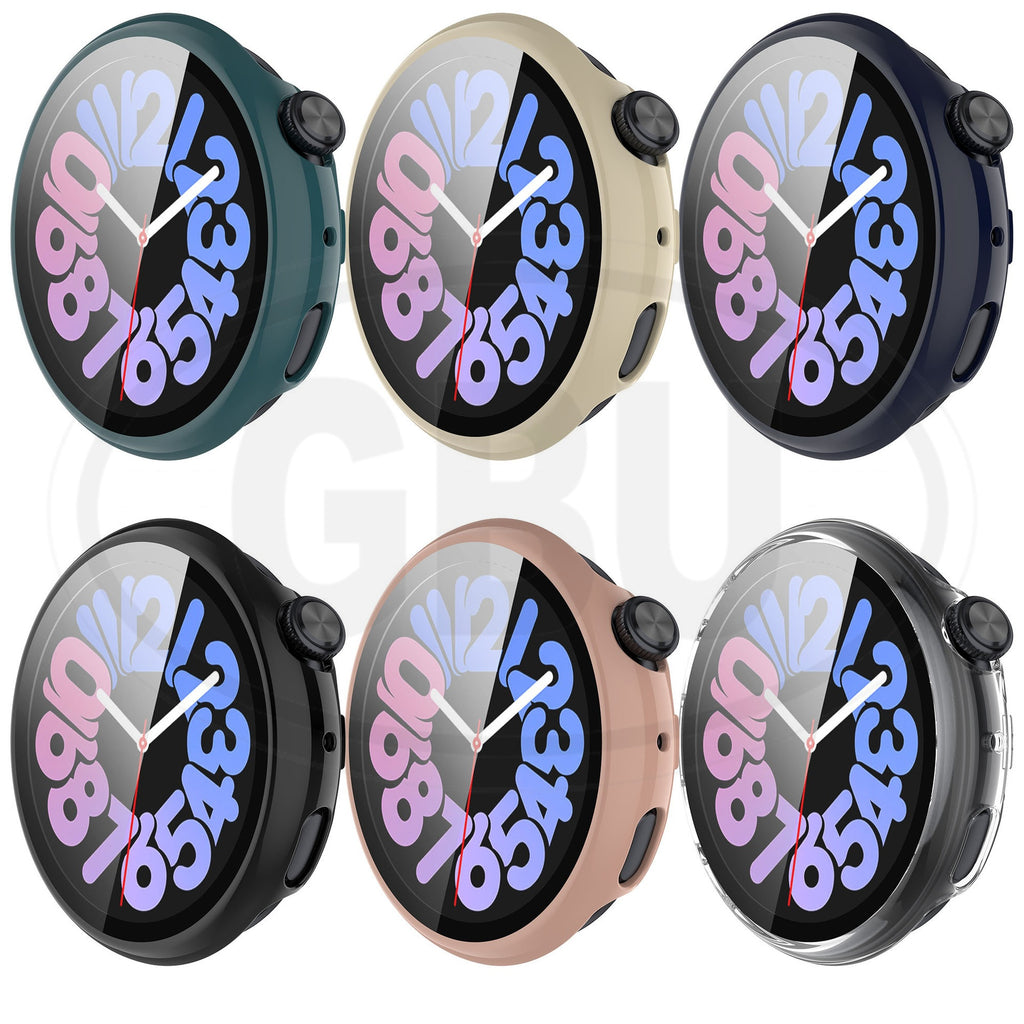 Vivo Watch 3 Sarung Full Built-in Tempered Glass / Sarung Half Silikon - No Screen