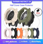 Garmin Instinct 2X TPU Half Cover Protector Case - No Screen