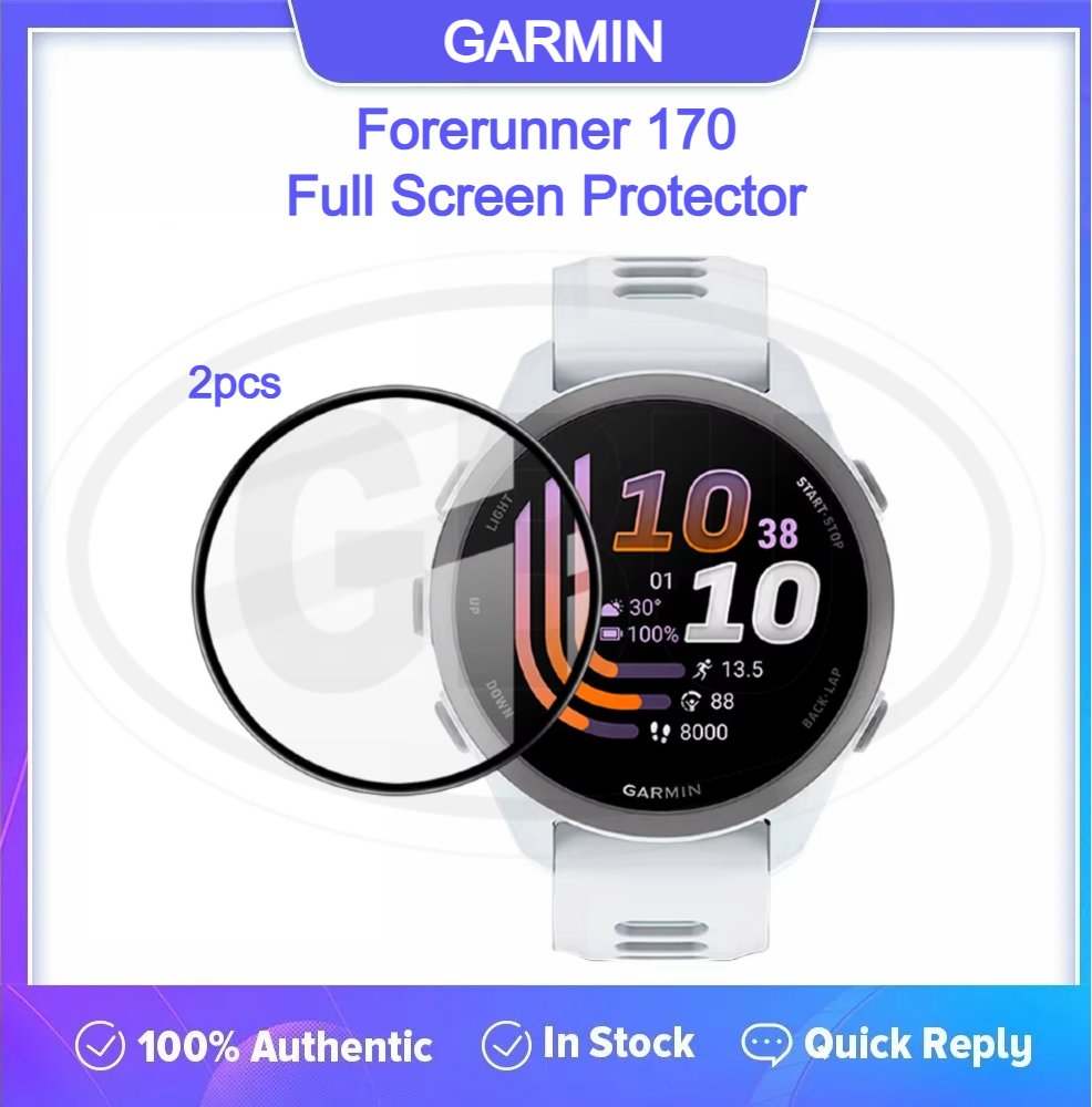 [2pcs] Garmin Forerunner 170 / Forerunner 170 / FR170 Screen Protector HD Tempered Glass