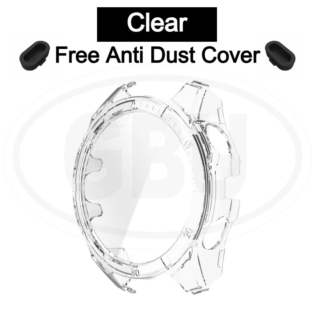 Garmin Tactix 8 47mm / Tactix 8 51mm / Tactix 8 51mm Solar Sarung Full TPU Built-in Screen Protector Cover