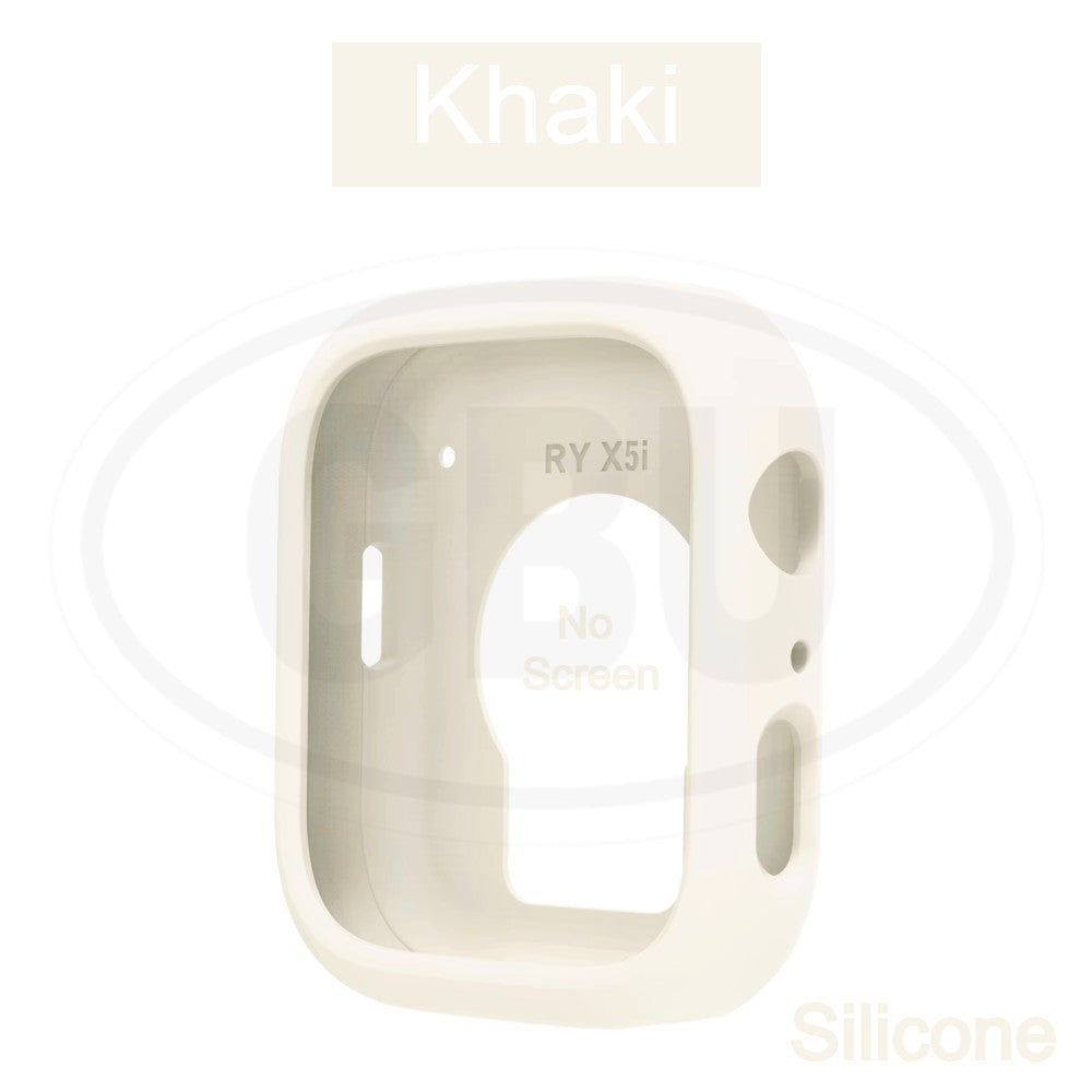 Honor Watch X5i Sarung Full Built-in Tempered Glass Cover / Sarung Half Silikon - No Screen