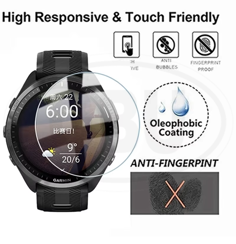 [2pcs] Garmin Forerunner 955 / FR955 Screen Protector HD Tempered Glass