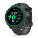 Garmin Forerunner 970 / Forerunner 970 Sarung Full Built-in Tempered Glass / Sarung Half Silikon - No Screen
