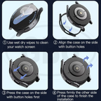 Samsung Galaxy Watch 7 44mm / Watch 7 40mm TPU Full Protector Cover Case