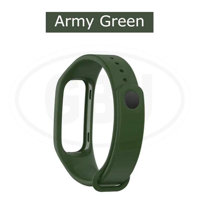 OPPO Band Silicone Wristband Replacement Strap Band - Black Color Buckle