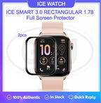 [2pcs] Ice Watch Ice Smart 3.0 Rectangular 1.78 Full Cover Screen Protector - Full Screen