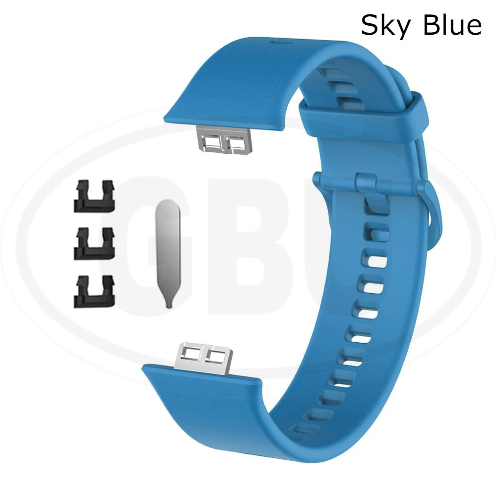 Huawei Watch Fit / TIA-B09 Strap watch Band silicone Watchband bracelet Smartwatch fit watch watchband wrist band