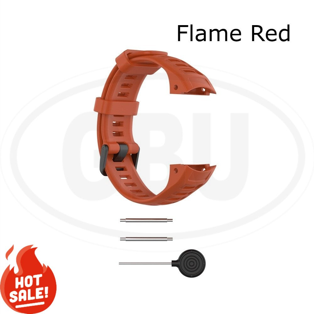 Garmin Instinct / Instinct Tactical / Instinct Solar / Instinct Esports Soft Silicone Strap Band - 22mm