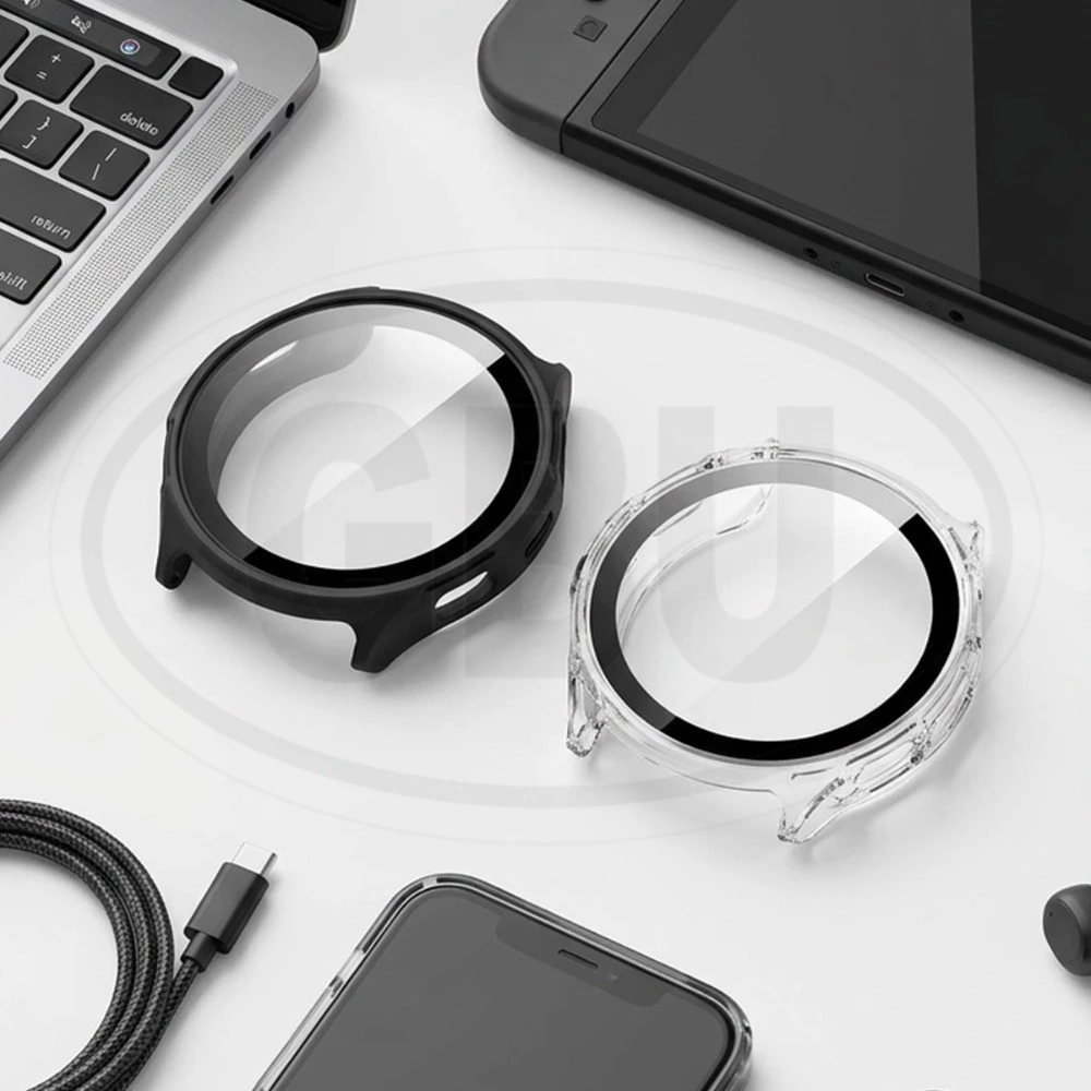 Amazfit Cheetah 2 Pro Sarung Full Built-in Tempered Glass Cover