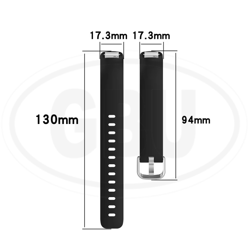 Fitbit Inspire 2 Smart Watch Soft Silicone Replacement Band Strap - Small size