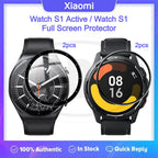 [2pcs] Xiaomi Watch S1 Active / Watch S1 3D Full Cover Screen Protector - Full Screen