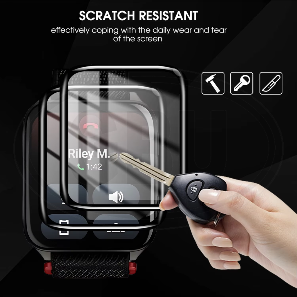 < 2pcs > Garmin Venu X1 3D Full Cover Screen Protector - Full Screen