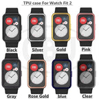 HUAWEI Watch Fit 2 TPU Full Cover Protector Case Cover (Protection Frame Fit Shockproof )