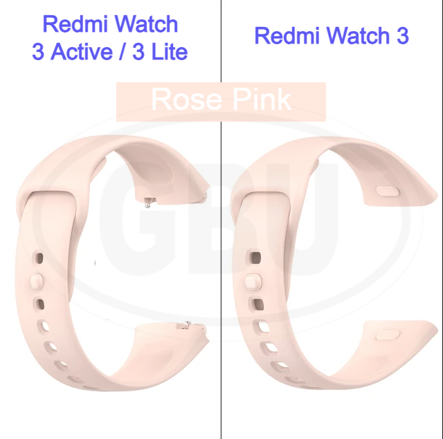 Xiaomi Redmi Watch 3 Active /  Redmi Watch 3 Smart Watch Soft Silicone Replacement Strap Band
