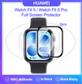 [2pcs] Huawei Watch Fit 5 / Fit 5 Pro Full Cover Screen Protector - Full Screen (NOT ORIGINAL)