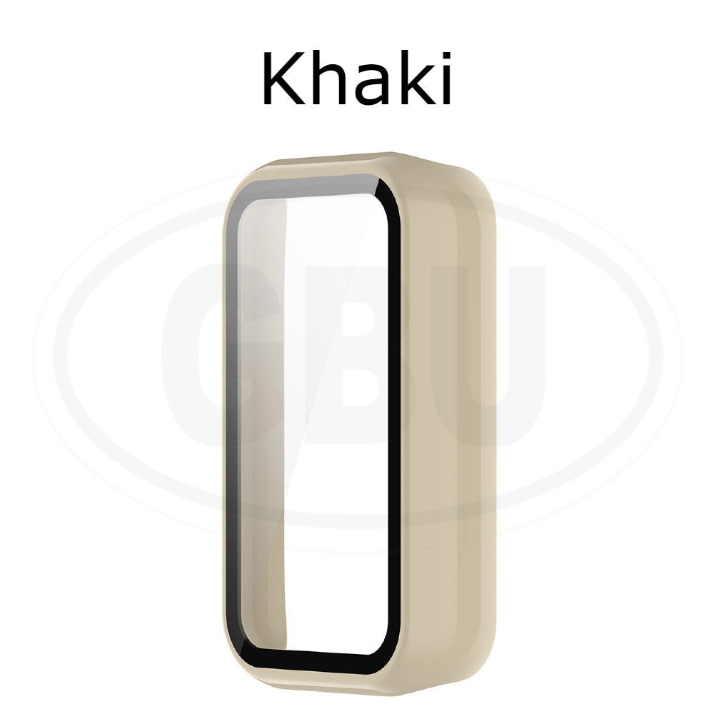 Compatible with Amazfit Band 7 Sarung Full Built-in Tempered Glass Cover (NOT ORIGINAL)