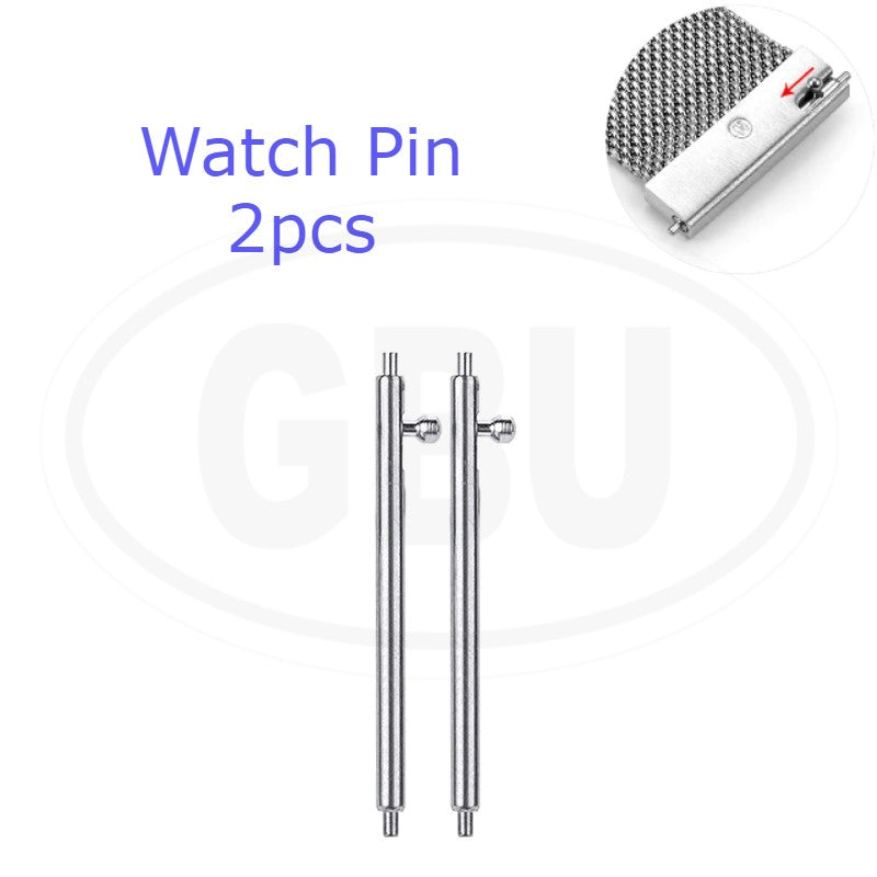 Watch Pin Stainless Steel Push Pin / Quick Release Spring Pin / Watch Pins - 18mm / 20mm / 22mm