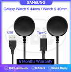 Samsung Galaxy Watch 9 44mm / Samsung Watch 9 40mm Smart Watch Magnetic USB Charger Charging Cable
