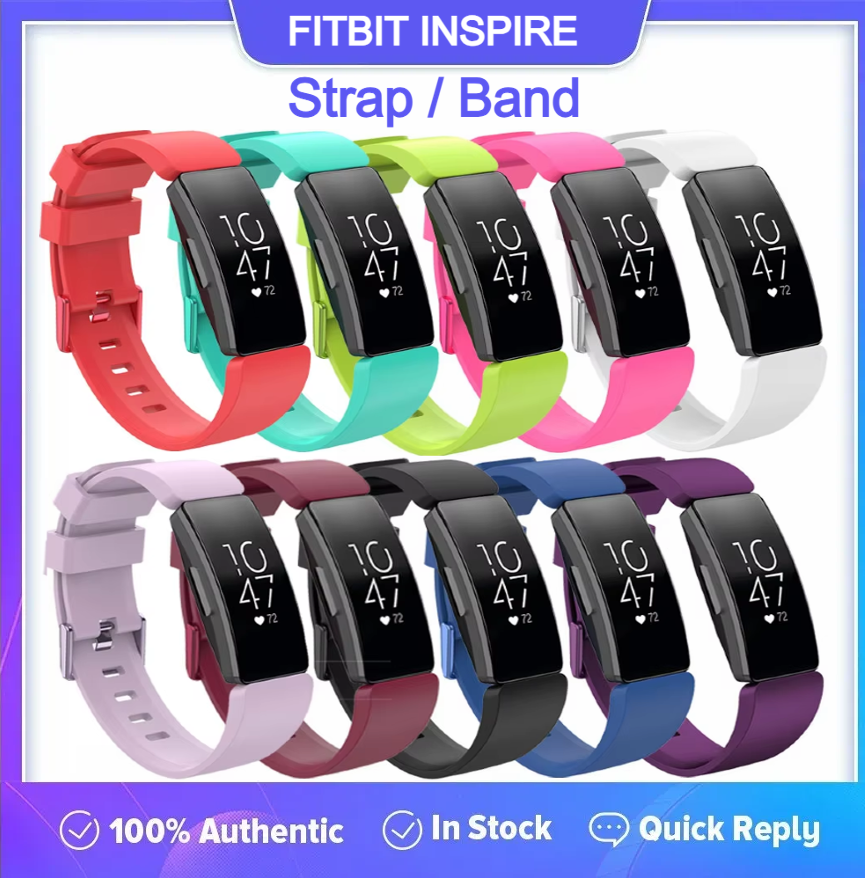 Fitbit Inspire Smart Watch Soft Silicone Replacement Band Strap - Small size