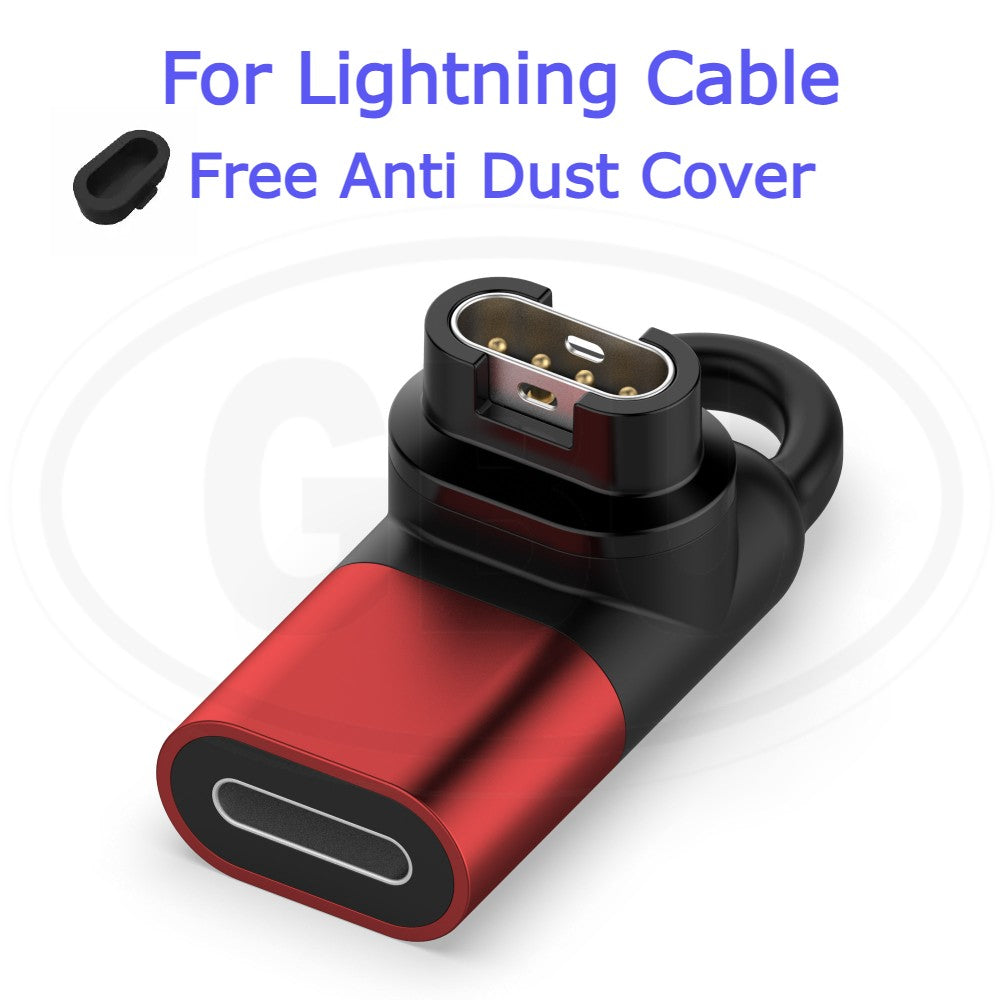 Garmin Charger Adapter for Type C / Lighting / Micro USB Cable Charger Converter Charging Adapter