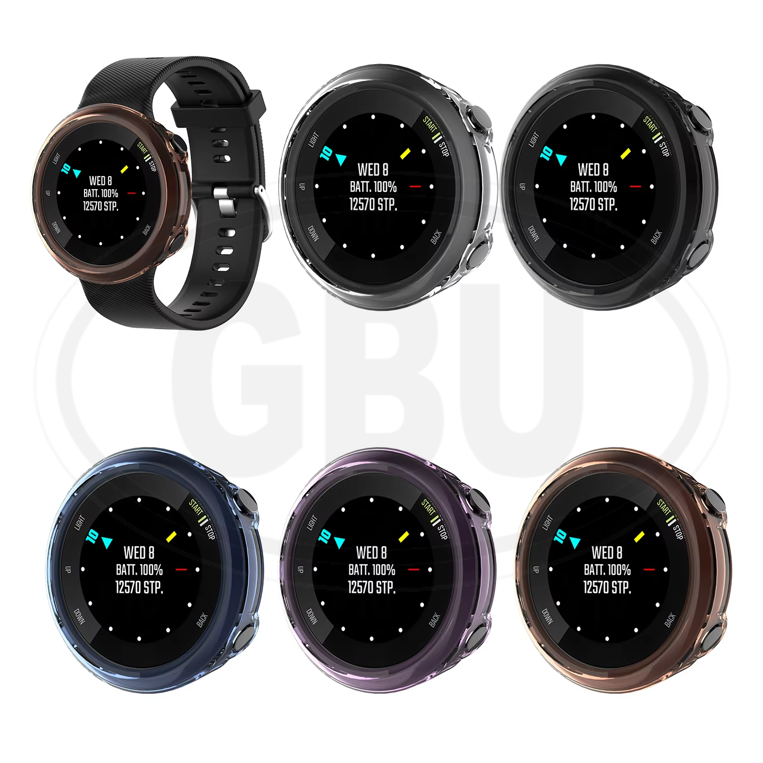 Garmin Forerunner 45 / Garmin Swim 2 Sarung Half TPU - No Screen