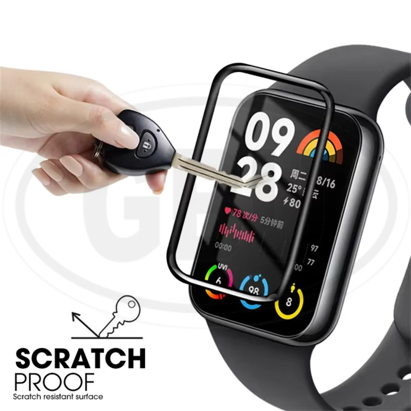 [2pcs] Xiaomi Smart Band 8 Pro / Mi Band 8 Pro / Band 8 Pro 3D Full Cover Screen Protector - Full Screen