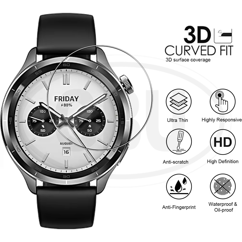 [2pcs] Xiaomi Watch S4 41mm Screen Protector HD Tempered Glass