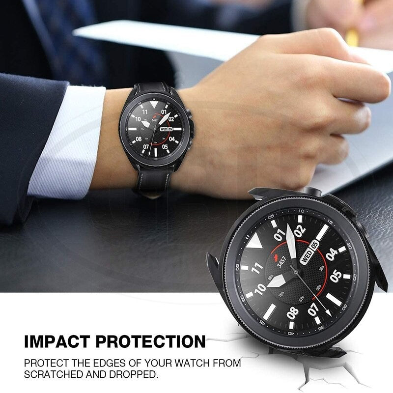 Samsung Galaxy Watch 3 41mm/ Watch 3 45mm / R840 / R850 TPU Half Protector Cover Case - No Screen