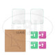 2pcs Tempered Glass